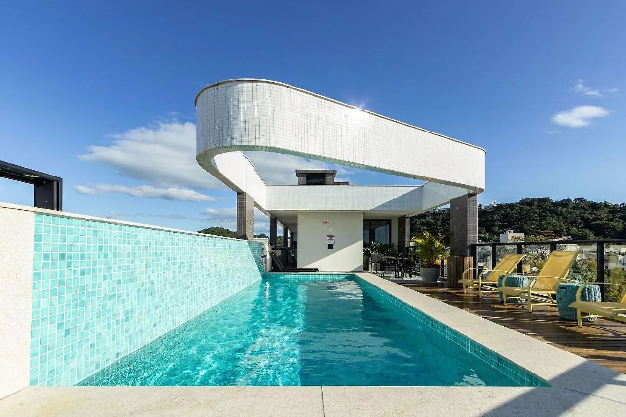 Apartman Apartamento 303 No Aion Suites: Elegancia E Vista Para O Mar A 60M Da Praia! Bombinhas